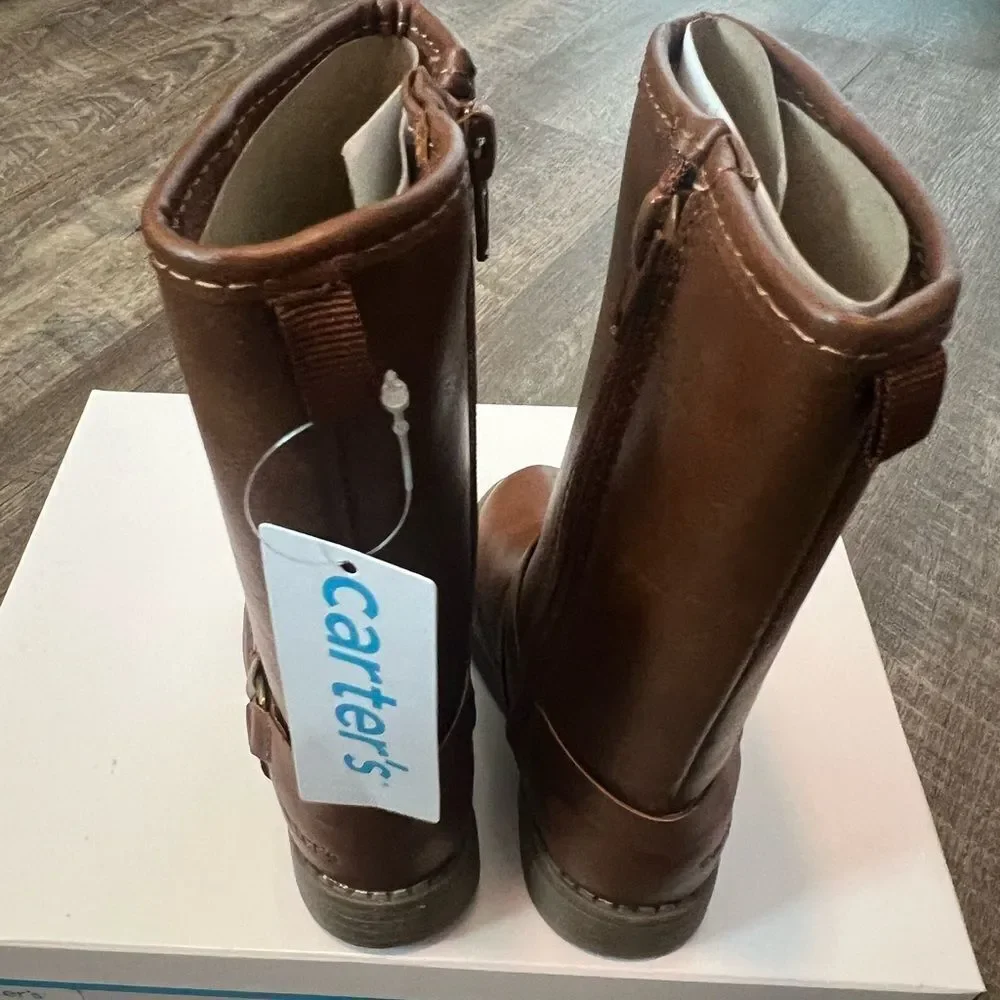 Carter's‎ Liat Girls' High-Shaft Riding Boots-Size 8